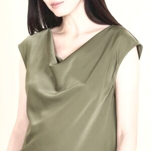 Banana Republic Cowl Neck Cap Sleeve Top Size Medium shirt